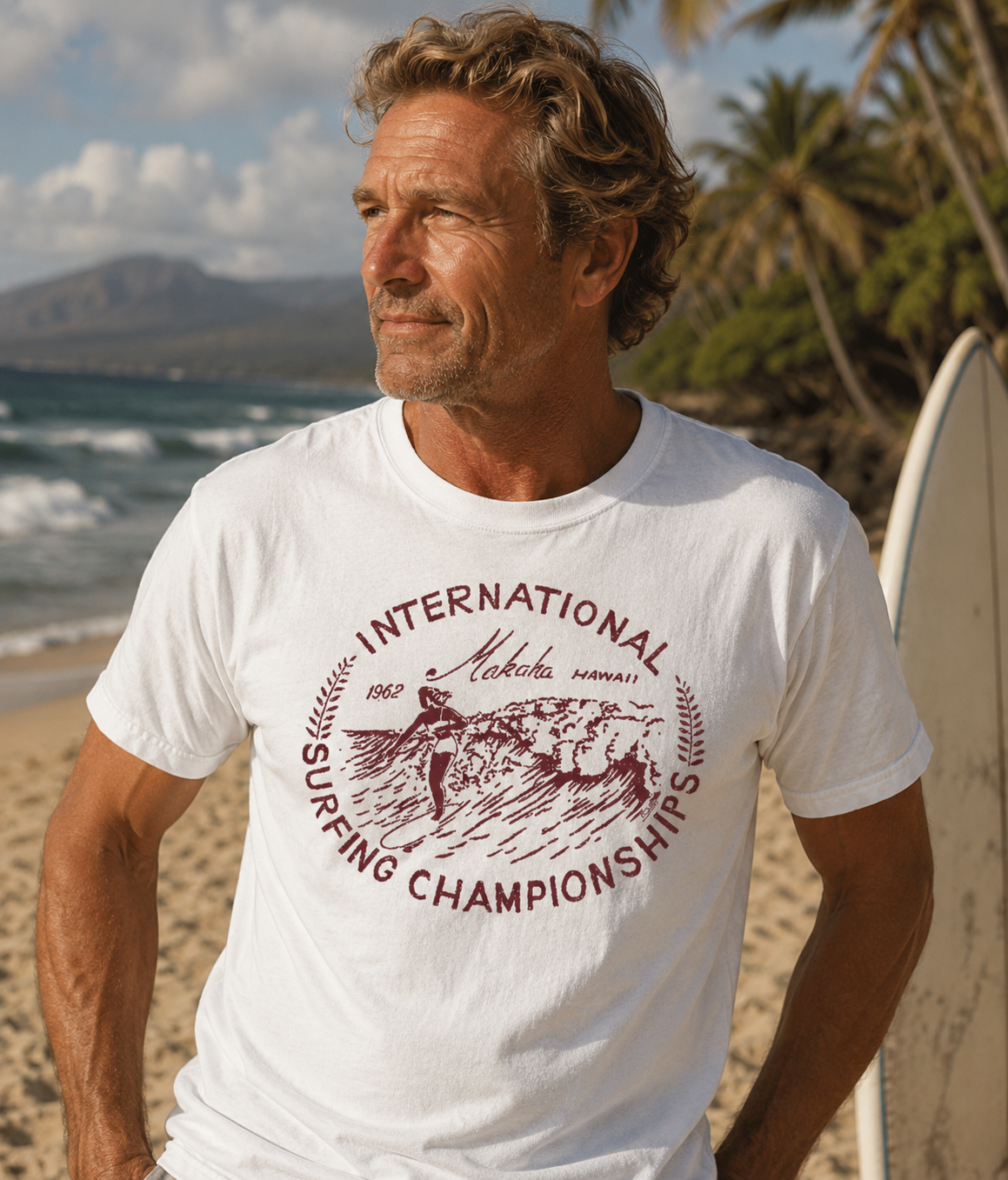 Makaha International Surf Championships – Hawai‘i 1962 – Vintage Surf Tee