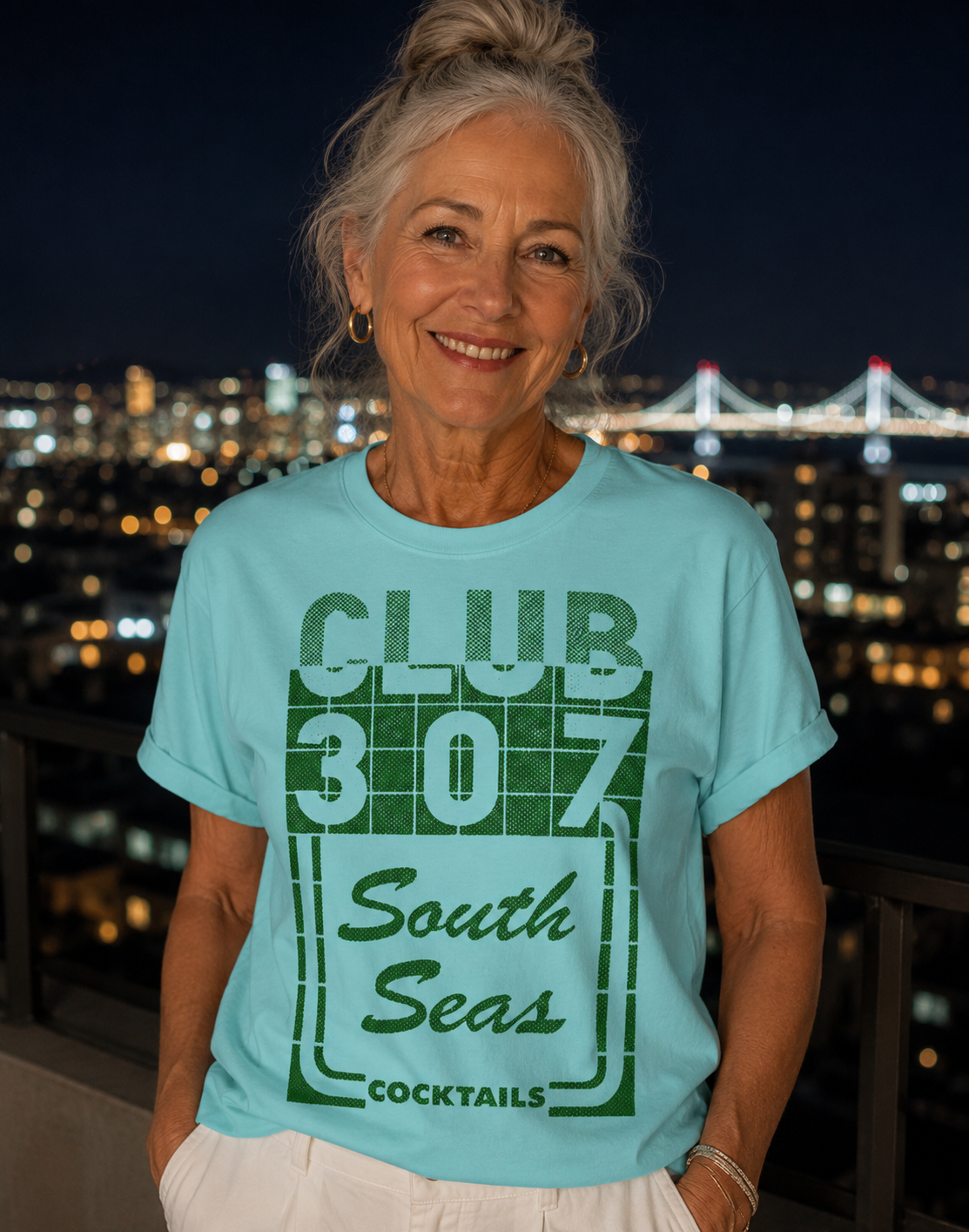 Club 307 South Seas – Cocktail Lounge Era – Vintage Tiki Tee