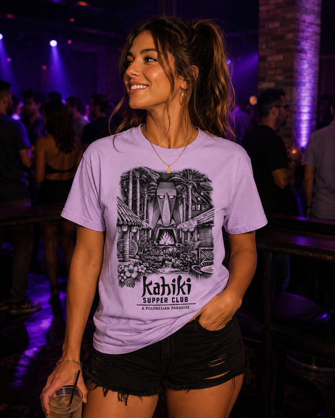 Kahiki Supper Club – Columbus Ohio – Vintage Fireplace Tee