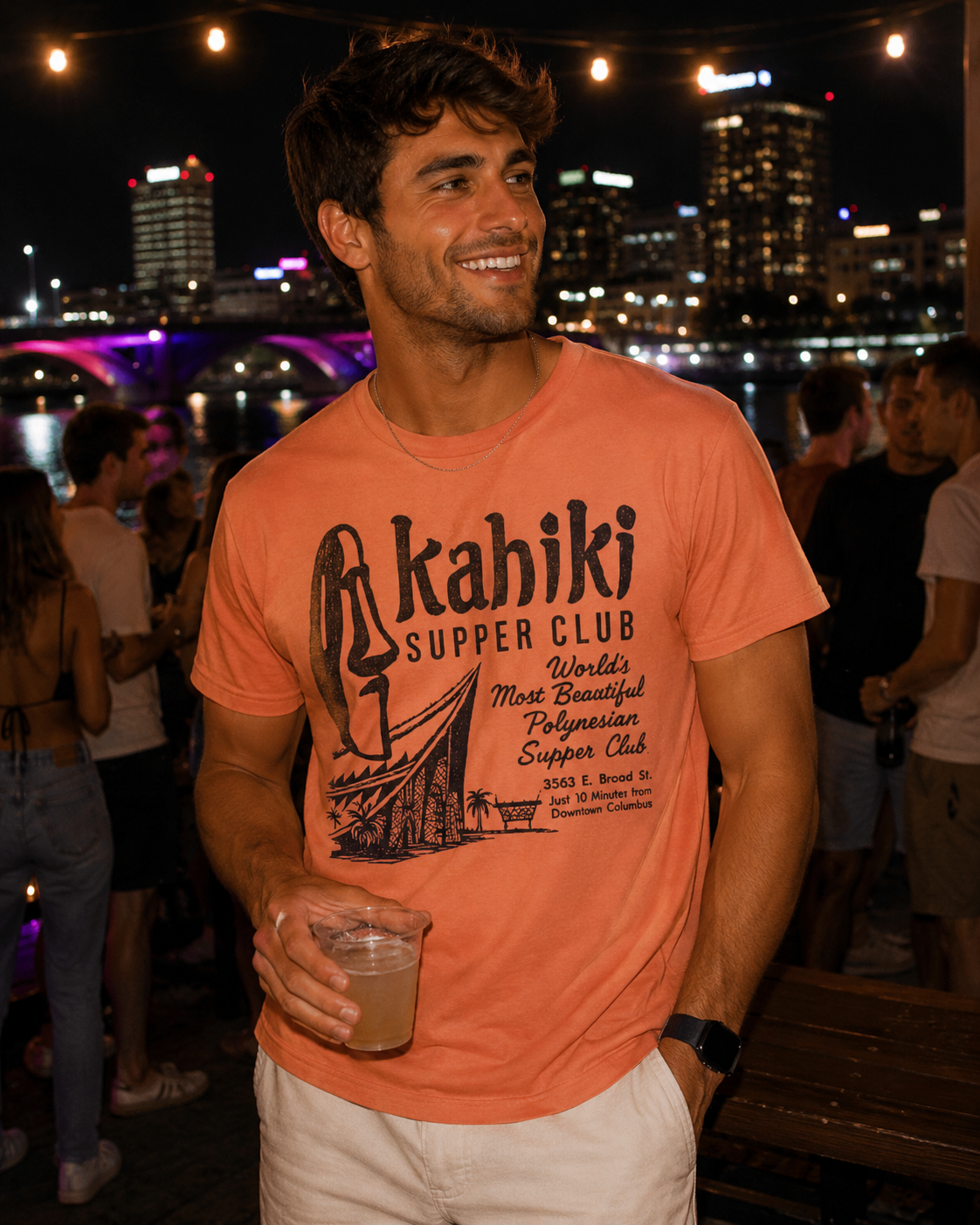 Kahiki Supper Club – Columbus Ohio – Vintage Fireplace Tee