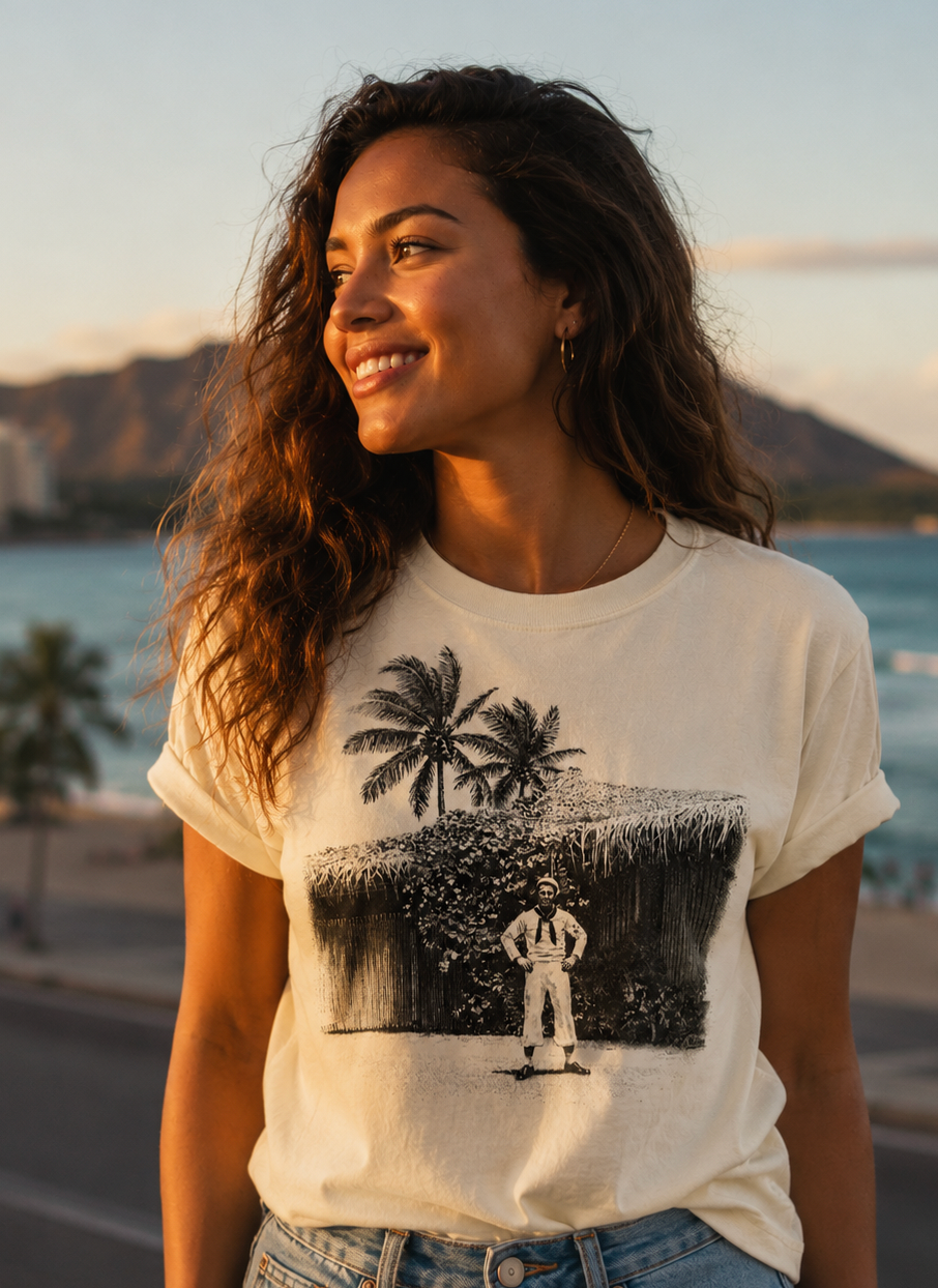 South Seas – Waikiki Harbor Days – Vintage Island Tee