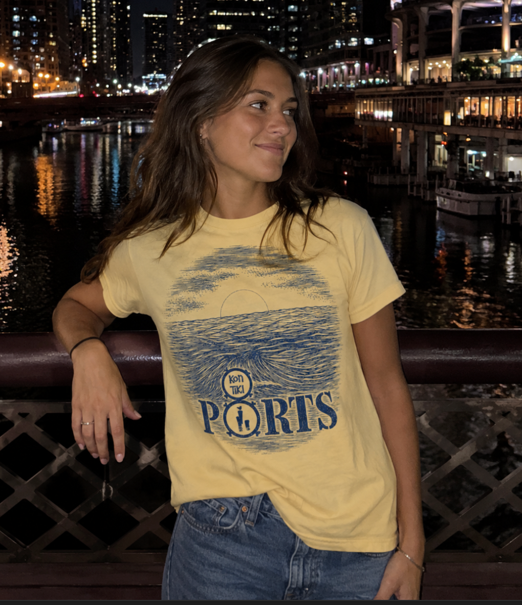 Kon-Tiki Ports – Stephen Crane's Tiki Empire Tee