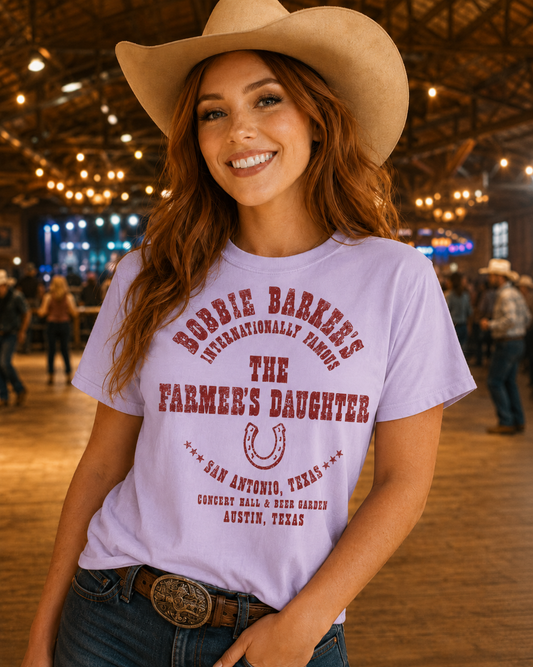 Bobbie Barker’s Farmer’s Daughter – San Antonio Honky-Tonk – Vintage Tee