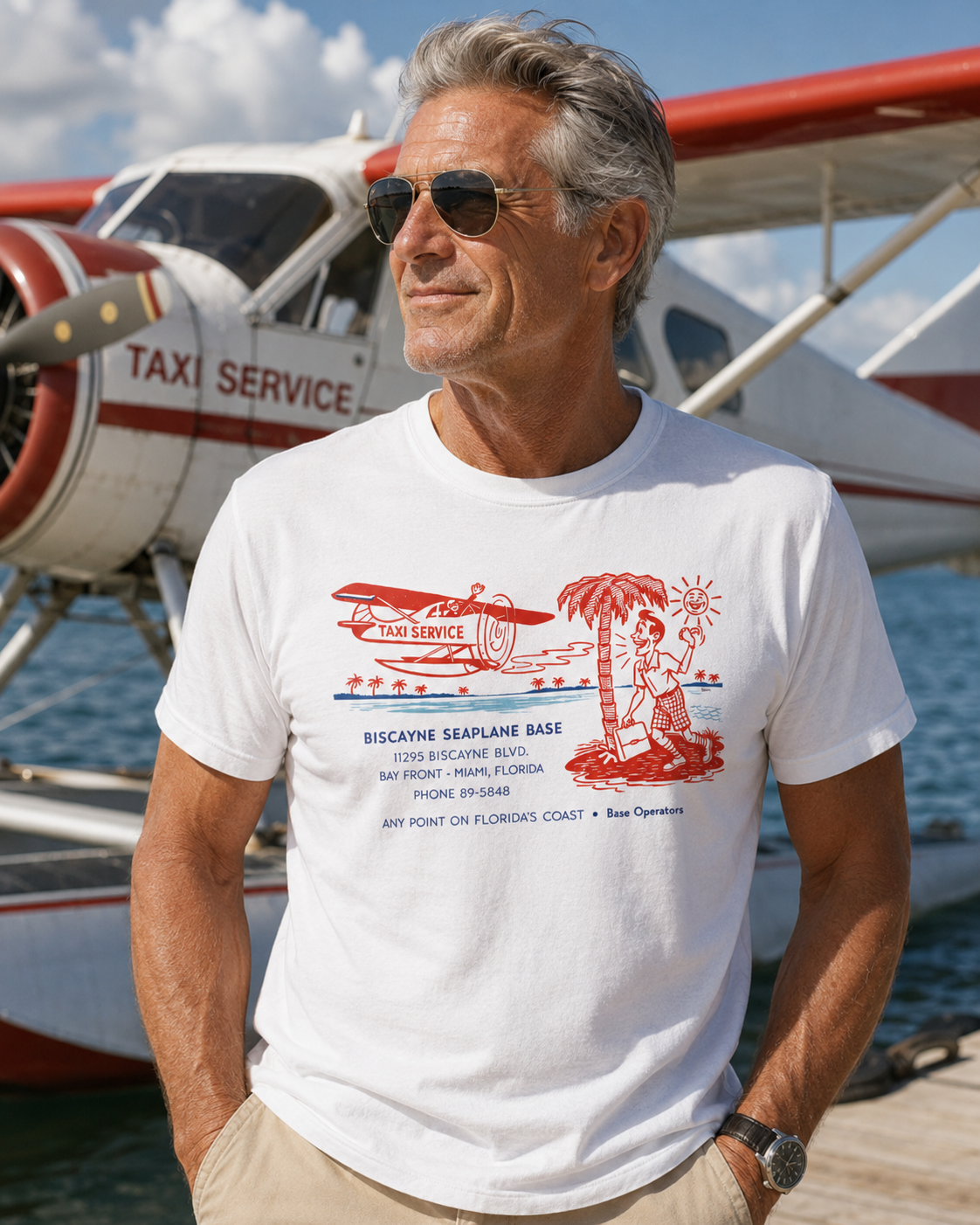 Biscayne Seaplane Base – Miami Air Taxi Tee