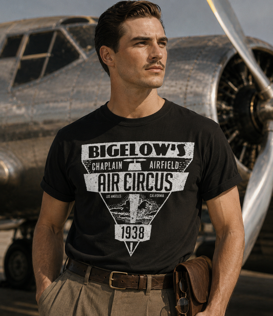 Bigelow’s Air Circus – Midnight Run Edition - Retro Roket Guy 1938