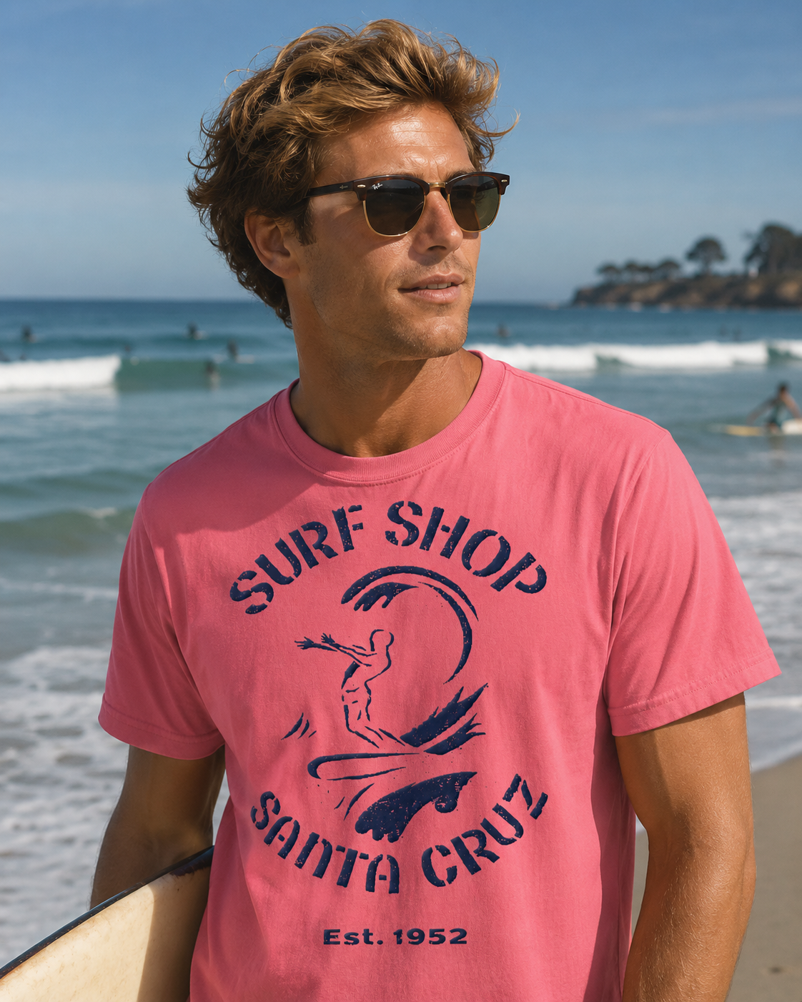 Surf Shop Santa Cruz – California Break Era – Vintage Surf Tee