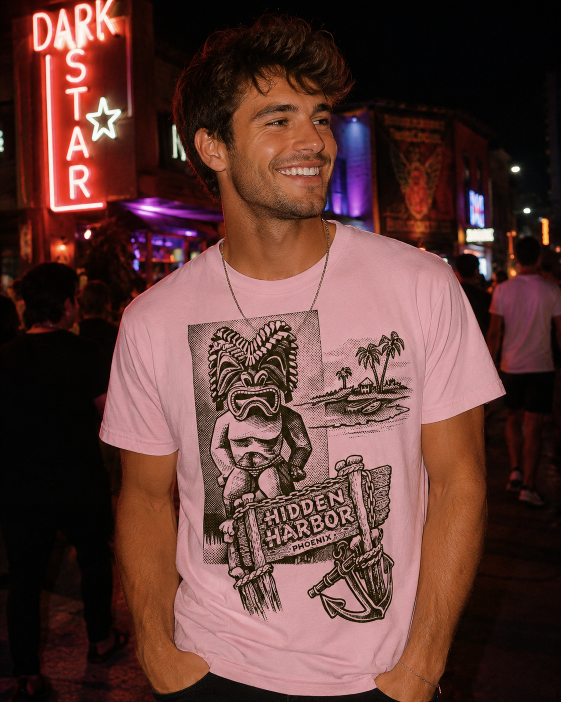 Hidden Harbor Phoenix – Vintage Tiki Tee