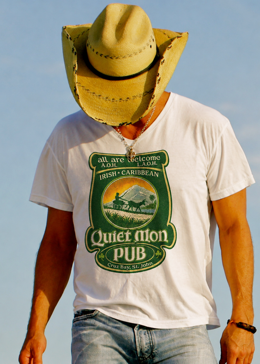 Quiet Mon Caribbean Pub Shirt